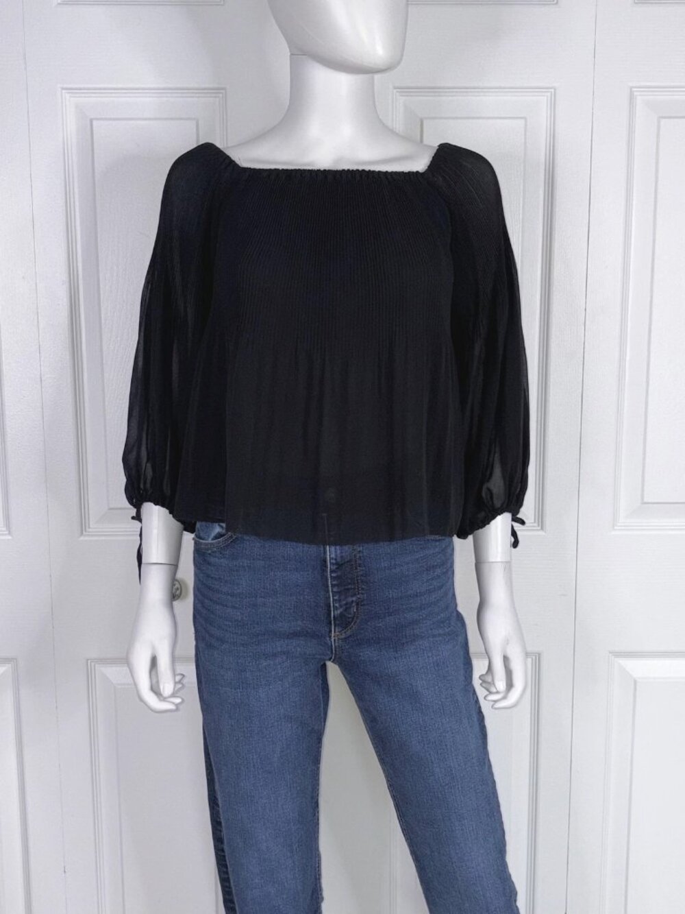 ARITZIA WILFRED women's SILK blouse size XXS